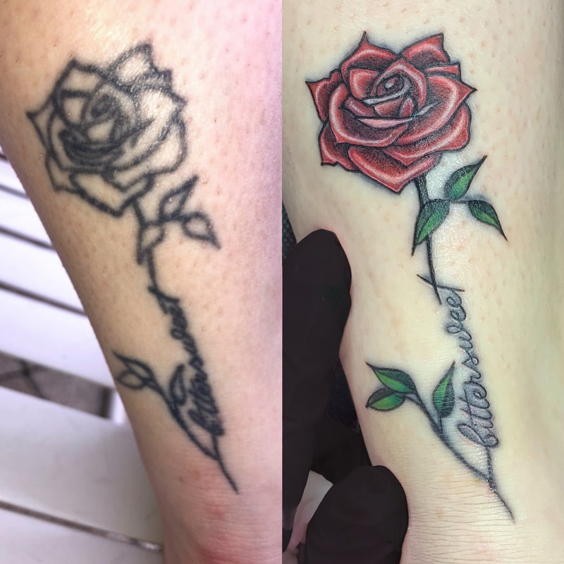 Touch Up/Rework - LUCKY YOU TATTOO